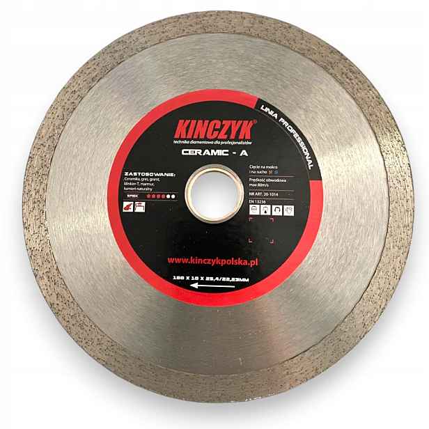 Kińyk Diamantový Kotouč Ceramic-a 180 mm 20-1014