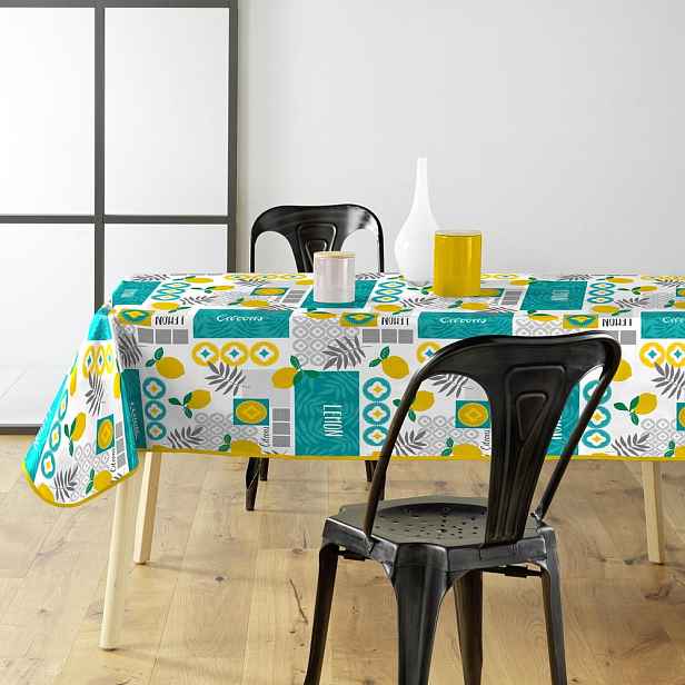 Omyvatelný ubrus z PVC 140x240 cm Citronnade – douceur d'intérieur