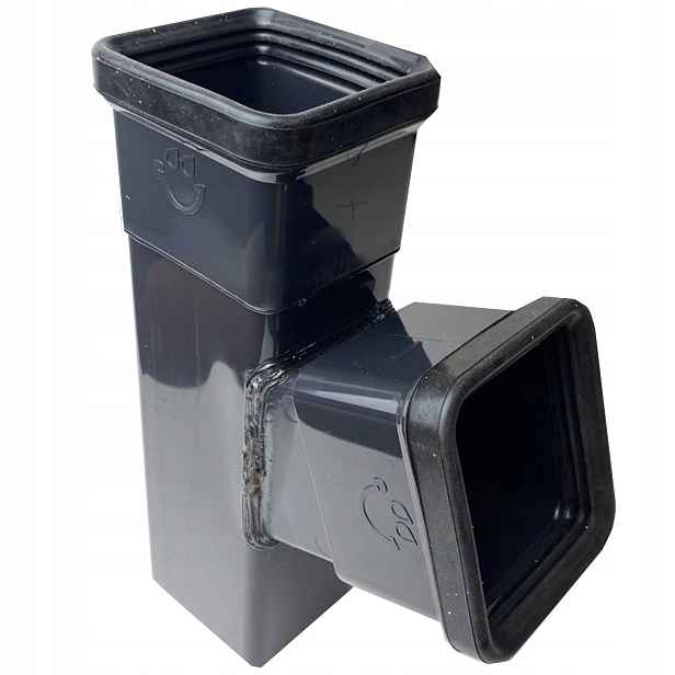 T-rozdělovač atypický Pvc pro trubky 70x80 mm Galeco Bezokapový grafit 7021