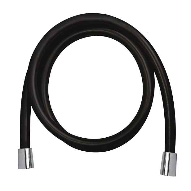 Hadice sprchová Mereo CB111B 150 cm plast, černá matná/chrom
