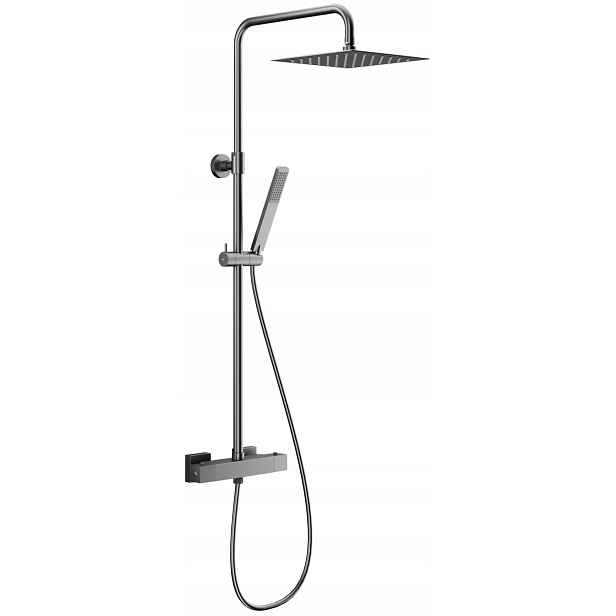 Kfa Dešťová Sprcha S Prémiovou Sprchovou Baterií Logon, Gun Metal Grey Pvd