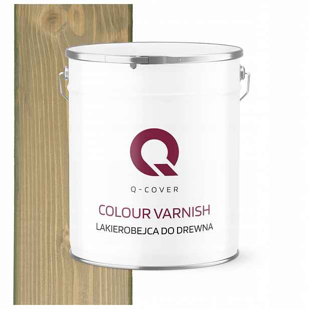 Dekorativní Pryskyřičná Vnější Laková Hmota Výkonná, Šedá, Žlutá, Polomatná, 5 L