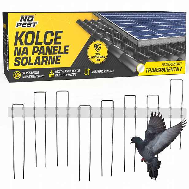 Hroty Proti Ptákům Holubům Kuny Pro Fotovoltaické Solární Panely 50 CM
