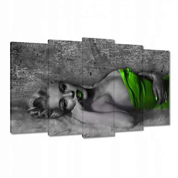 Obrazy 100x60 Limetková Marilyn Monroe