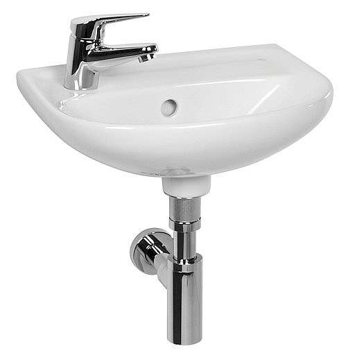 Umývátko Jika Lyra plus 40x31 cm bez otvoru pro baterii H8153810001091