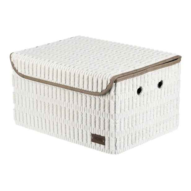 Autronic Úložný box s víkem DT3026 WT – bílý