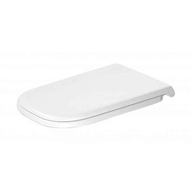 Duravit D-Code - WC sedátko se sklápěním SoftClose, alpská bílá 0060390000