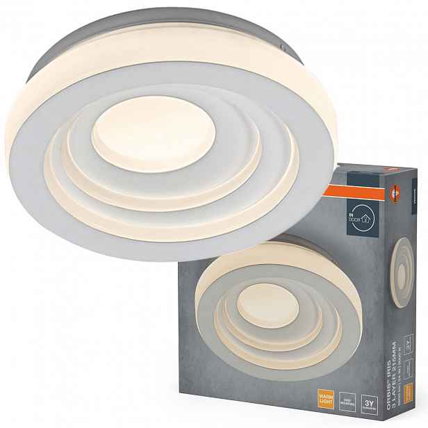 Stropní Svítidlo Led nástěnné svítidlo 24W 900lm 3000K Teplá bílá Orbis Osram