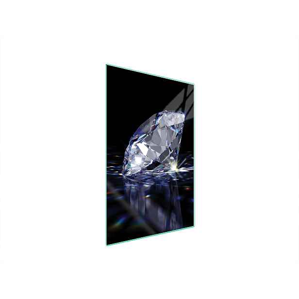 7v1 Skleněná Krájecí Deska 35x52 Diamant