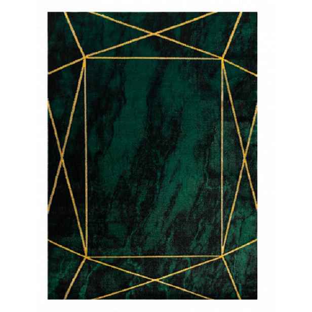 Kusový koberec Emerald 1022 green and gold, 120x170, zelená, kancelář, Dywany Łuszczów