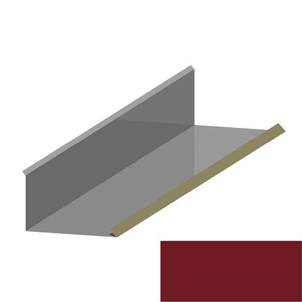 Lemování ke zdi MAXIDEK SP 25 2R112 červenohnědá