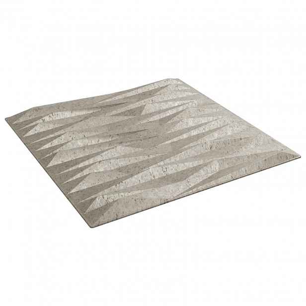 vidaXL Nástěnné panely 12 ks 50 x 50 cm Kamenný beton XPS pěna
