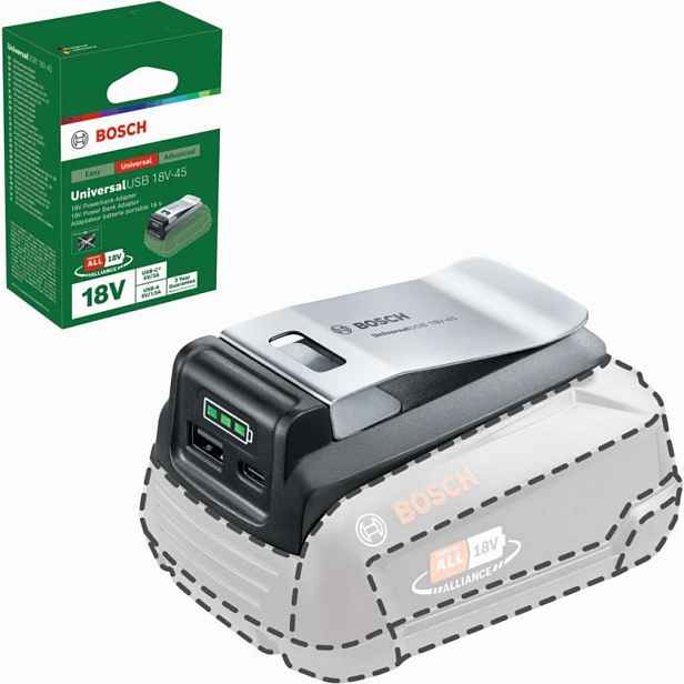 Bosch - USB adaptér pro napájení externích zařízení 18/45 V 1600A02WS1