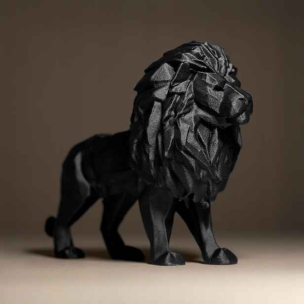 Lev Dekorativní figurka Zodiac 3D tisk 20 cm délka