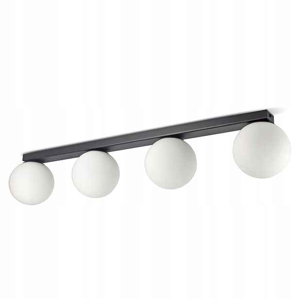 Stropní Svítidlo Lustr Stropní Svítidlo Full Globe Glass 561-B4 G9 Bílé Led koule