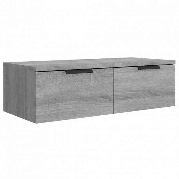 vidaXL Nástěnná skříňka šedá sonoma 68 x 30 x 20 cm kompozitní dřevo