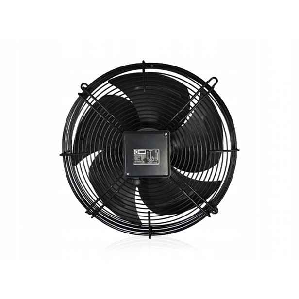 Průmyslový ventilátor do 80 °C se síťkou IP44, 8700 m³/h, odvětrání 550 mm