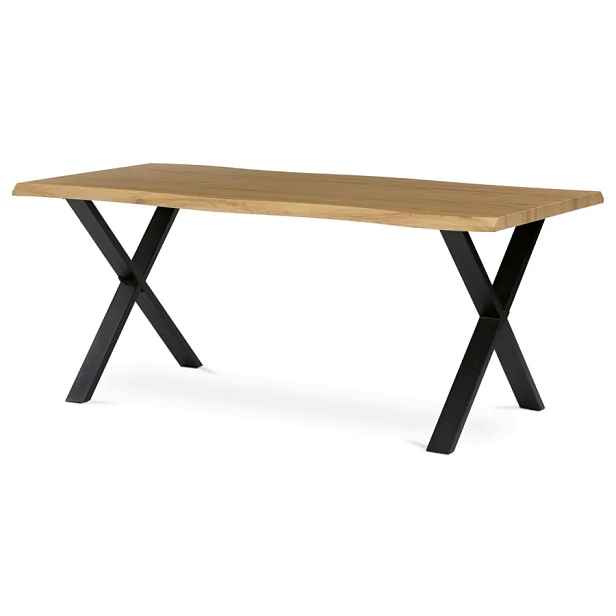 Autronic Jídelní stůl HT-F4318 OAK 180 – divoký dub