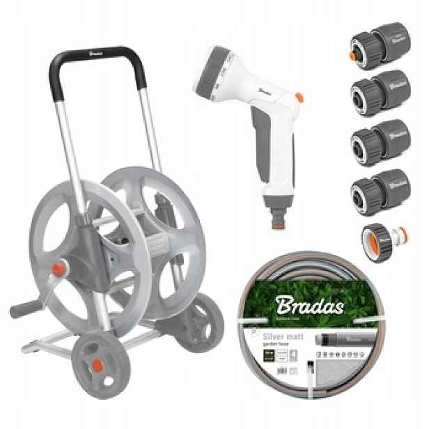 Bradas sada s vozíkem na hadice Silver pro Set WL-AG33350SET1