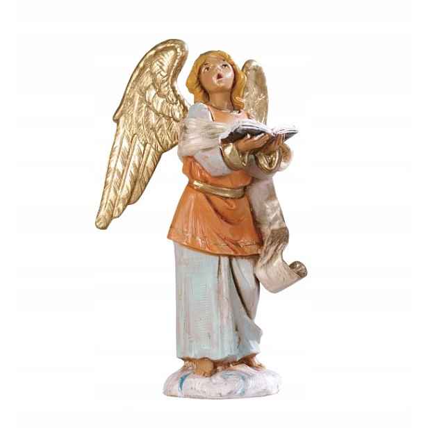 Italská figurka od firmy Fontanini – Zpívající Anděl – pro figurky o výšce 12 cm
