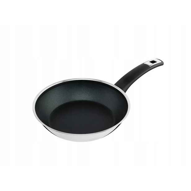Kolimax Pánev Flonax Comfort 22 cm s rukojetí, nízká, černá