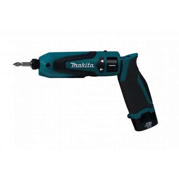Makita - 7,2V AKU rázový šroubovák, 2x aku Li-ion 1,5 Ah, nabíječka TD022DSE