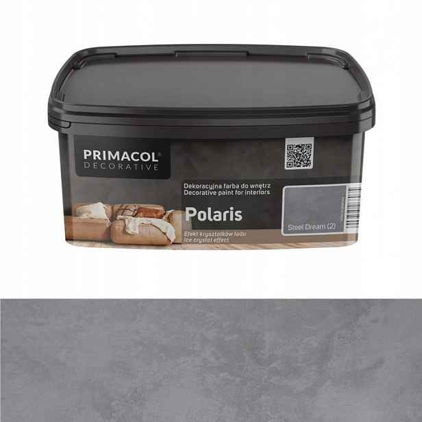 Primacol Polaris Barva Dekorativní Barva Do Interiéru 1L Steel Dream