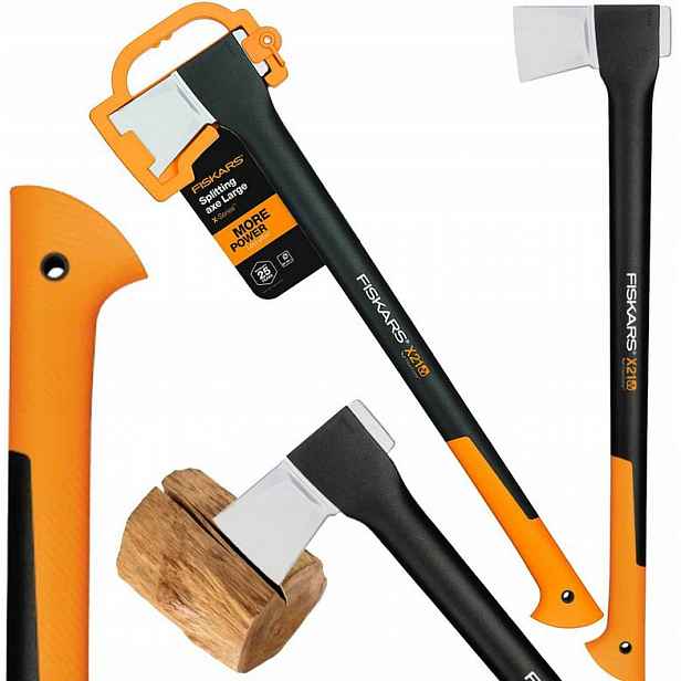 Štípací sekera na dřevo Fiskars X21 L 71 cm, silná