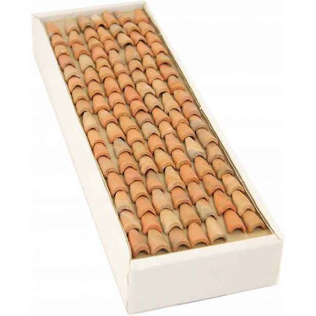 Střešní krytina z hlíny na střechu Betlémy, výška 2 cm, 224 ks