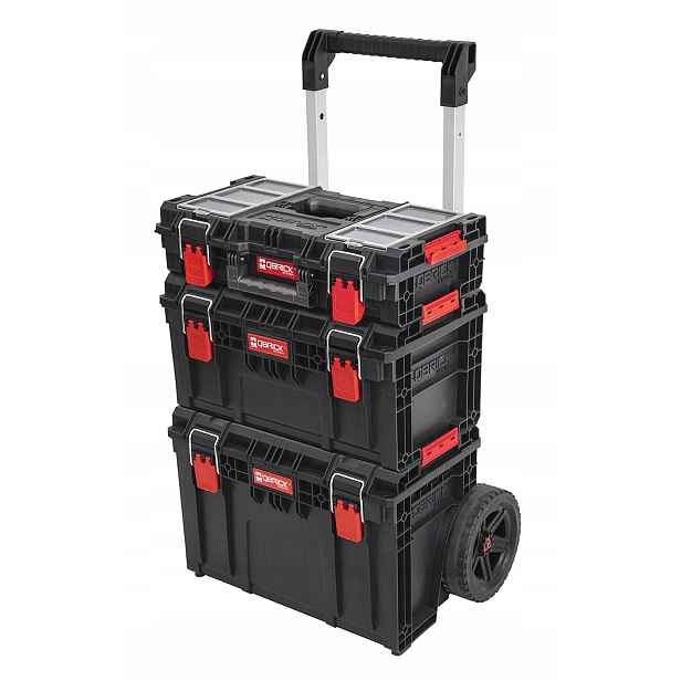 Sada skříní Qbrick System Prime Set 2 s kolečky na nářadí