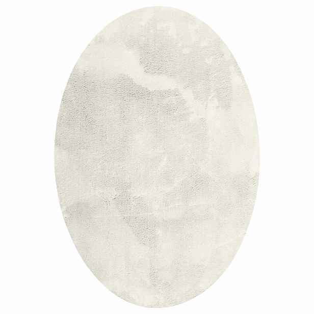 vidaXL Koberec HUARTE Krémová 140 x 200 cm 100% polyester