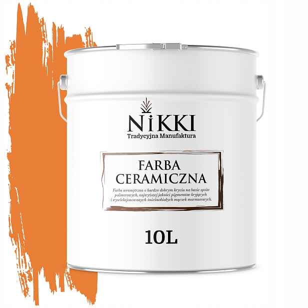 Barva Na Stěny, Intenzivní Oranžová Barva H5933 Mat 10 L