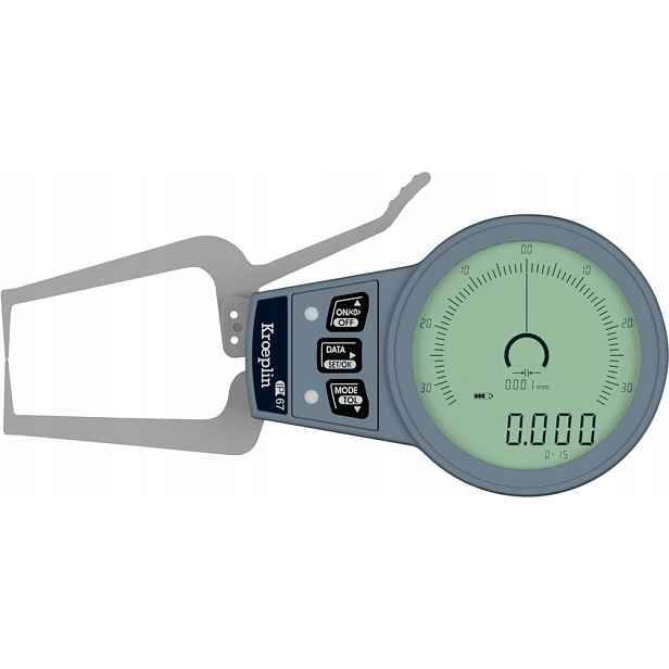 Elektronické posuvné měřítko Kroplin 4053569817110 15 m