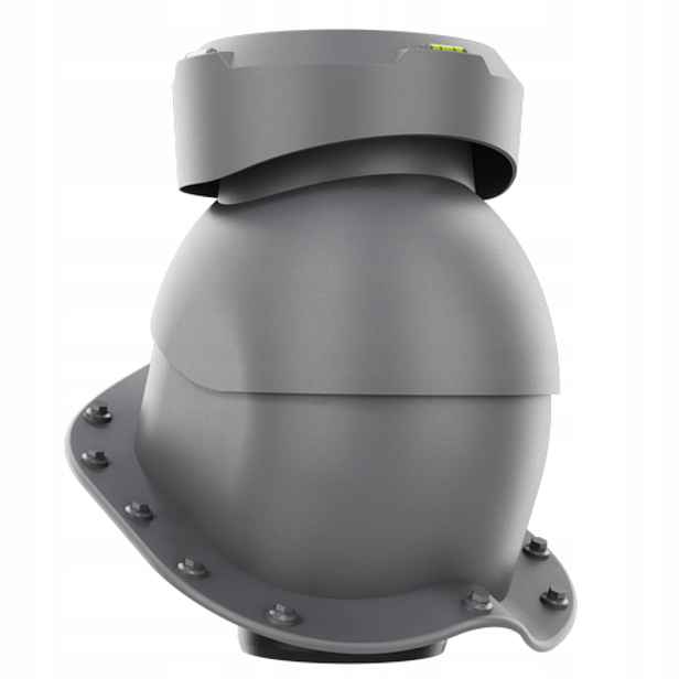 Krbový kanalizační ventilátor fi110 Blachodachówka Grafit 7024