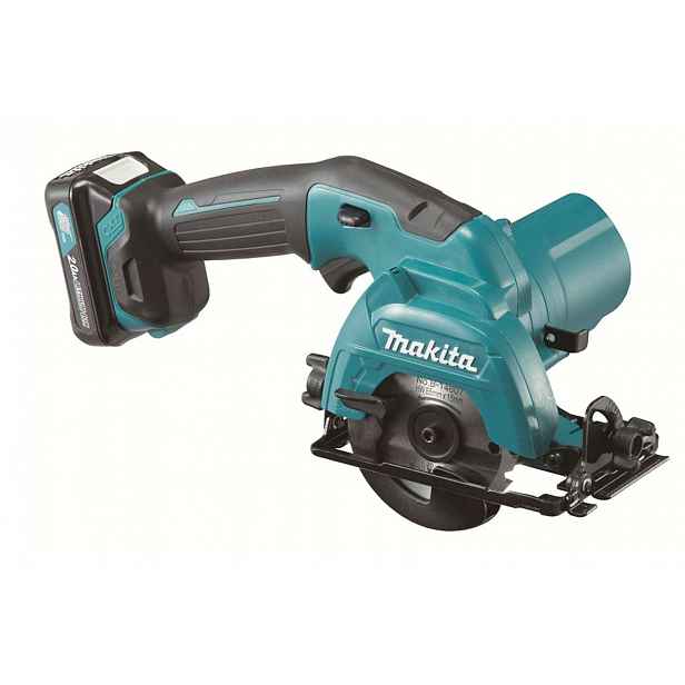 Makita - 12V AKU okružní pila 85 mm, 2x aku Li-ion CXT 2,0 Ah, nabíječka HS301DSAE