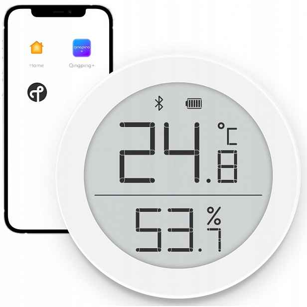 Qingping senzor teploty/vlhkosti HomeKit Thread