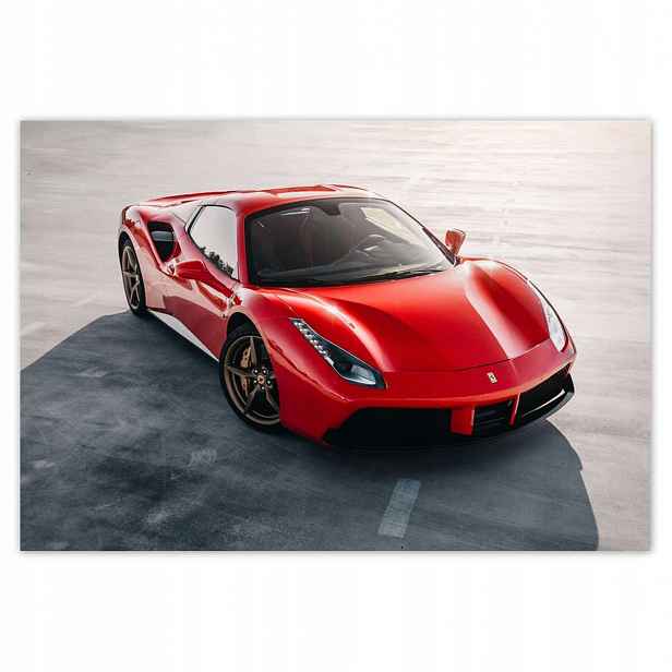 Fototapety 152x104 Červené Ferrari Střela