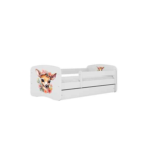 Kocot kids Dětská postel Babydreams Koloušek bílá, varianta 70x140, bez šuplíků, bez matrace
