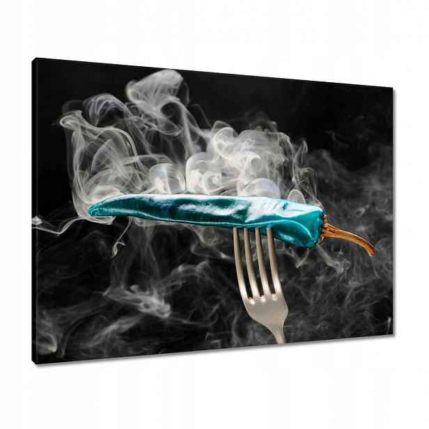 Obrazy 80x60 Modrá paprika
