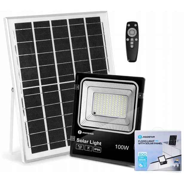 Osvětlovač solární lampa Led lampa Halogen 800lm 100W