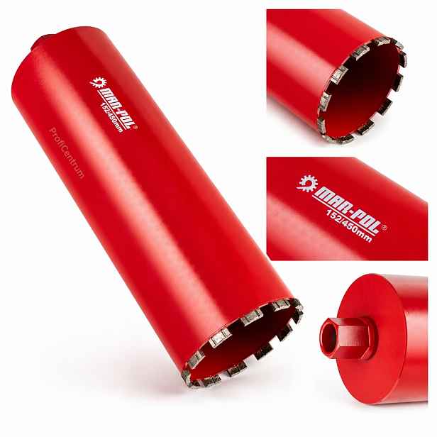 Korunkový Vrták Vrták Vrták Do Betonu 152 × 450 MM Mar-pol