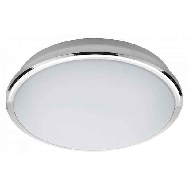 Sapho Silver - Stropní LED svítidlo, průměr 29 cm, 10 W, chrom AU480