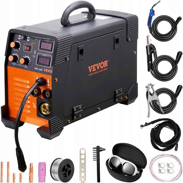 Invertorová svářečka Plazmová řezačka 250A 220V Mig/mma/tig