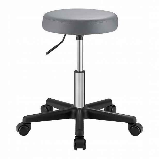 Barová Židle Songmics odstíny šedé 58 cm, kov