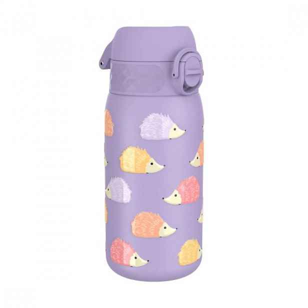 Dětská láhev na vodu, nerezová ocel, 400 ml, Hedgehog - Ion8