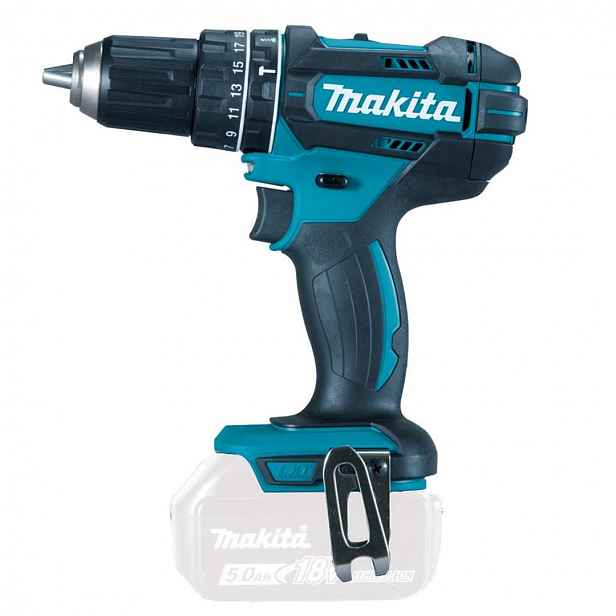 Makita - 18V AKU vrtačka s příklepem, bez baterie a nabíječky DHP482Z