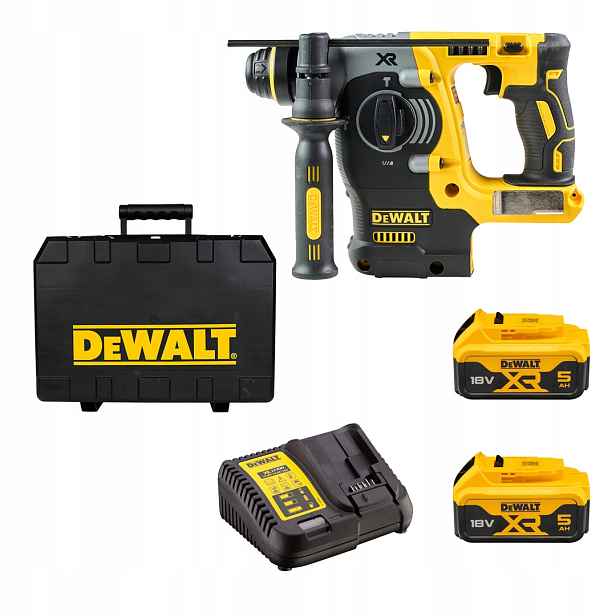 Vrtačka DeWALT DCH273P2 Xr 18V 2x5Ah Bl 2,1J Sds+ kufr
