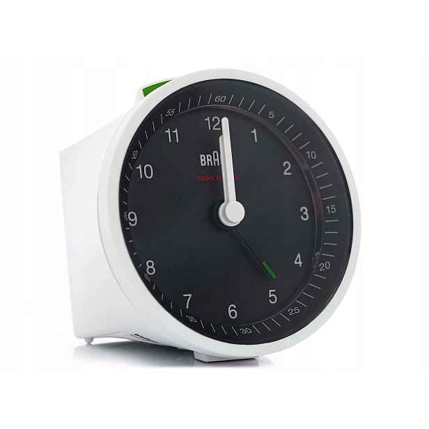 Budík Braun BC07WB-DCF Alarm Podsvícení