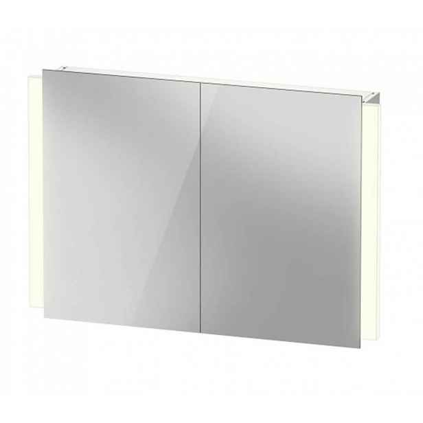 Duravit Ketho.2 - Zrcadlová skříňka s LED osvětlením, 70x100x16 cm, 2 dvířka K27137000001000