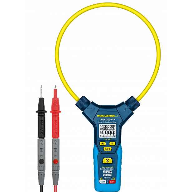 Flexibilní proudové kleště, multimetr Pan 3000A+ Pancontrol